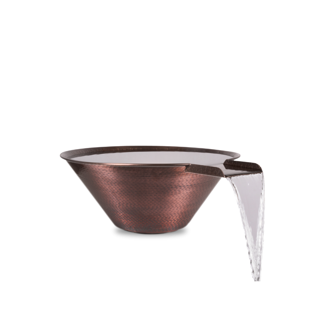 Cazo Hammered Copper Water Bowl