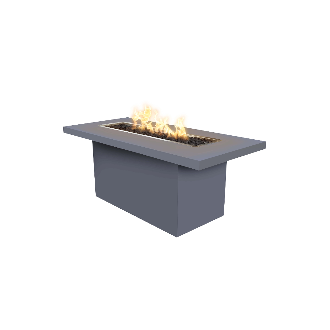 Bella Linear Fire Table Metal Collection