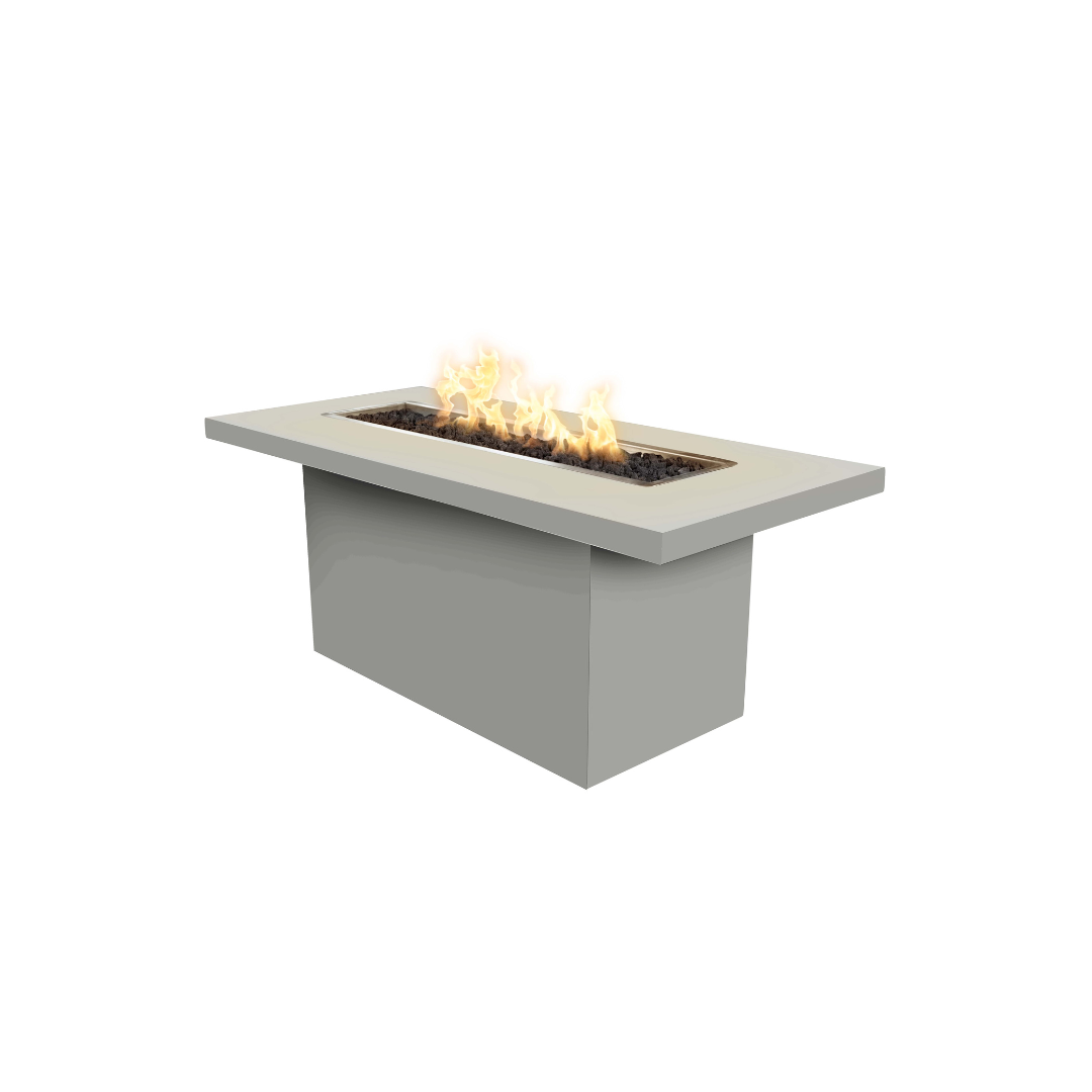 Bella Linear Fire Table Metal Collection