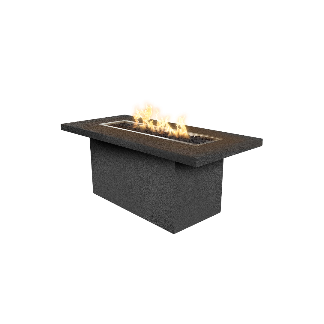 Bella Linear Fire Table Metal Collection