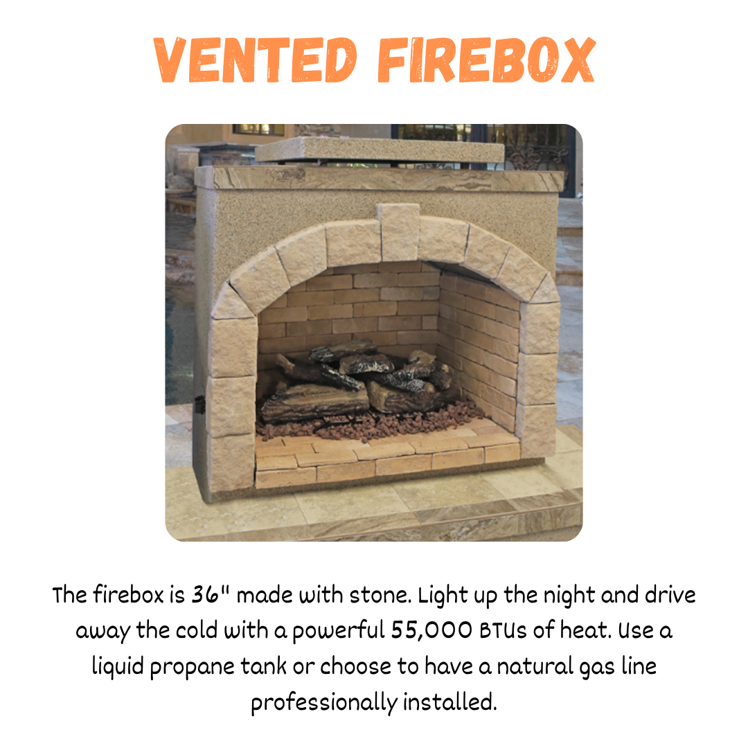 Fireplace FRP-906-2